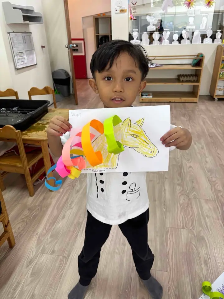 Kids art class