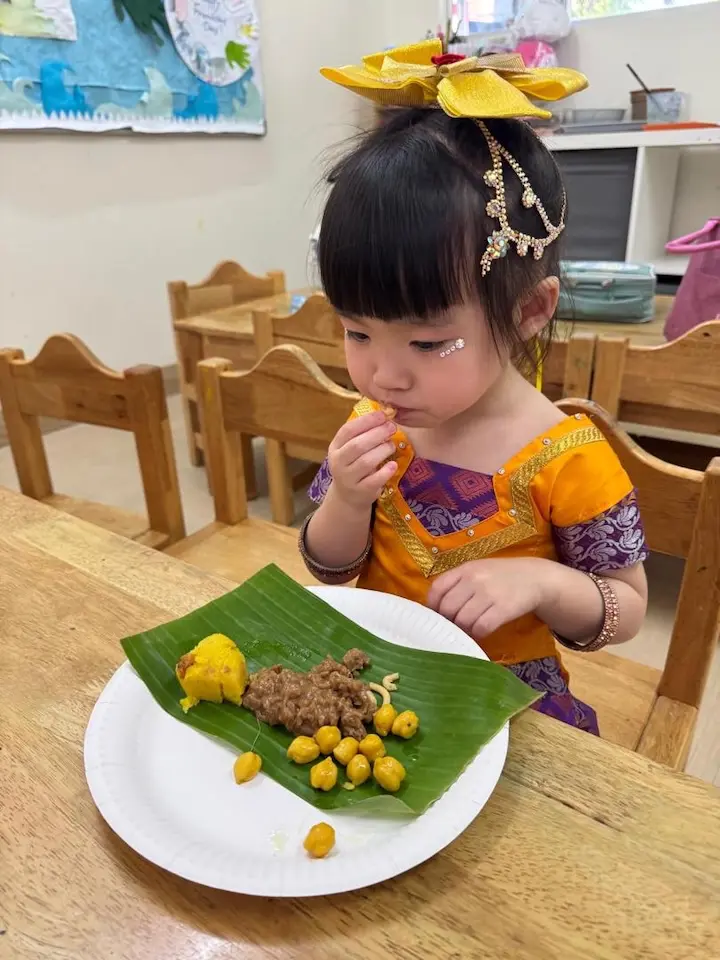 Asian children at Kid Lane kindergarten